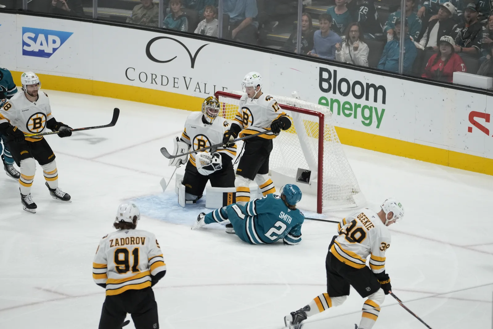 San Jose Sharks VS Boston Bruins